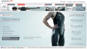 Speedo LZR Racer Swimsuit Official Webpage