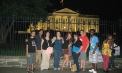 SPS Interns 2012 at the White House. Okay, in front of the White House... don't be petty.