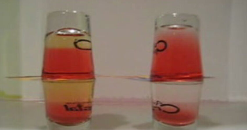 A Party Trick for the Watery Dense: How to Switch Alcohol and Water Between Two Cups