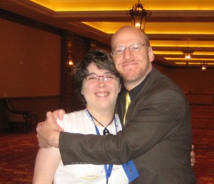 Phil Plait and I at TAM7