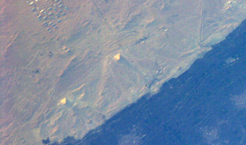 Man-made Structures Seen from Space