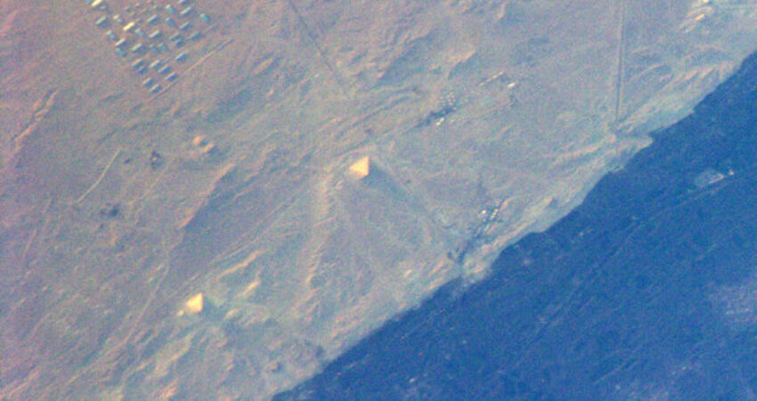 Man-made Structures Seen from Space