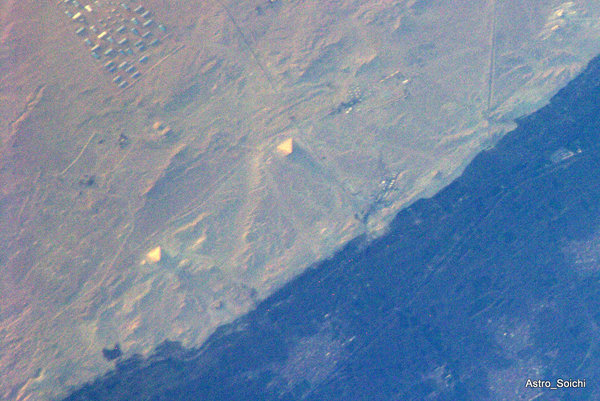 Man-made Structures Seen from Space
